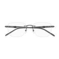 Montura de gafas Montblanc Hombre MB0346O003-RUTHENIUM-GREY-TRANSPARENT53 - MB0346O003-RUTHENIUM-GREY-TRANSPARENT53